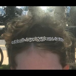 Rhinestone and Pearl Tiara
